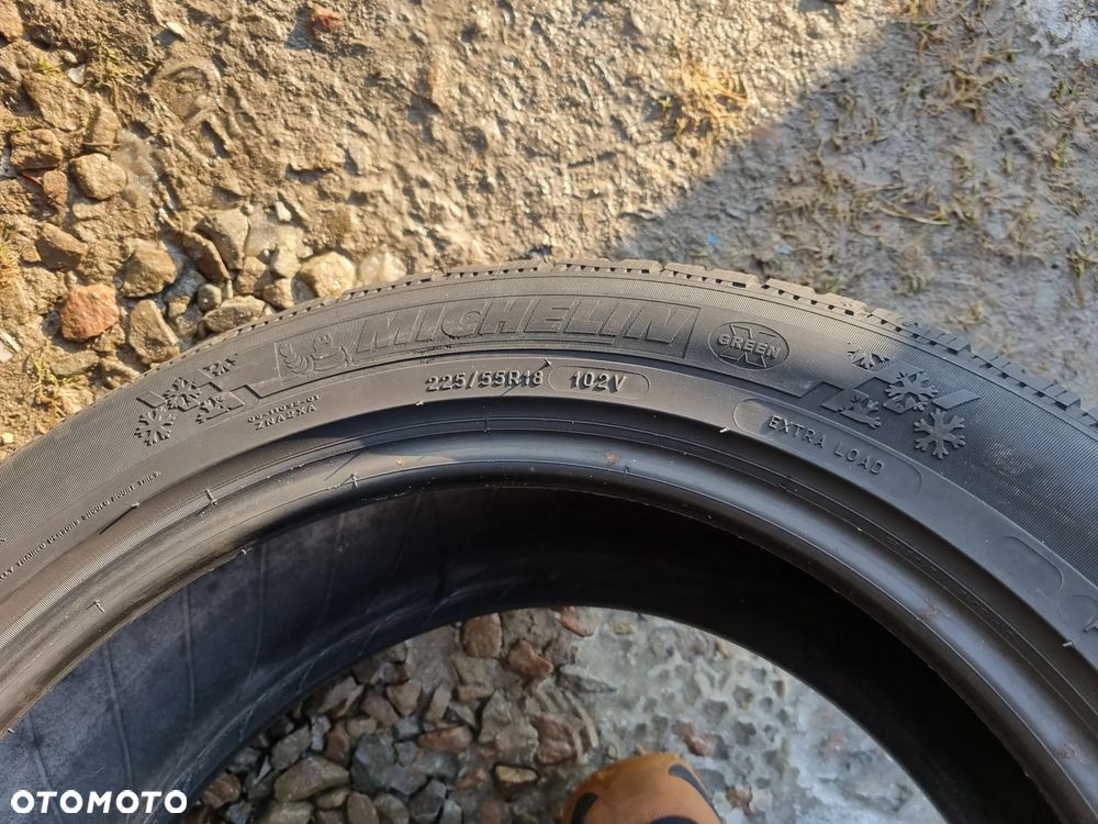 Opony Michelin Pilot Alpin PA4 225/55R18 102 V 2017r,2x5,5mm db stan - 7