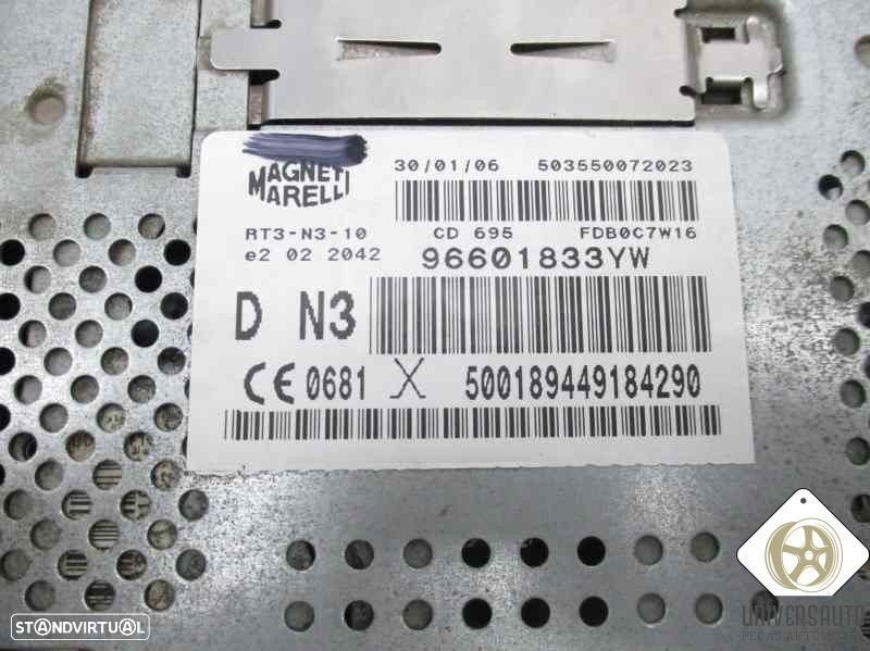 SISTEMA NAVEGAÇÃO GPS PEUGEOT 407 2006 - 3