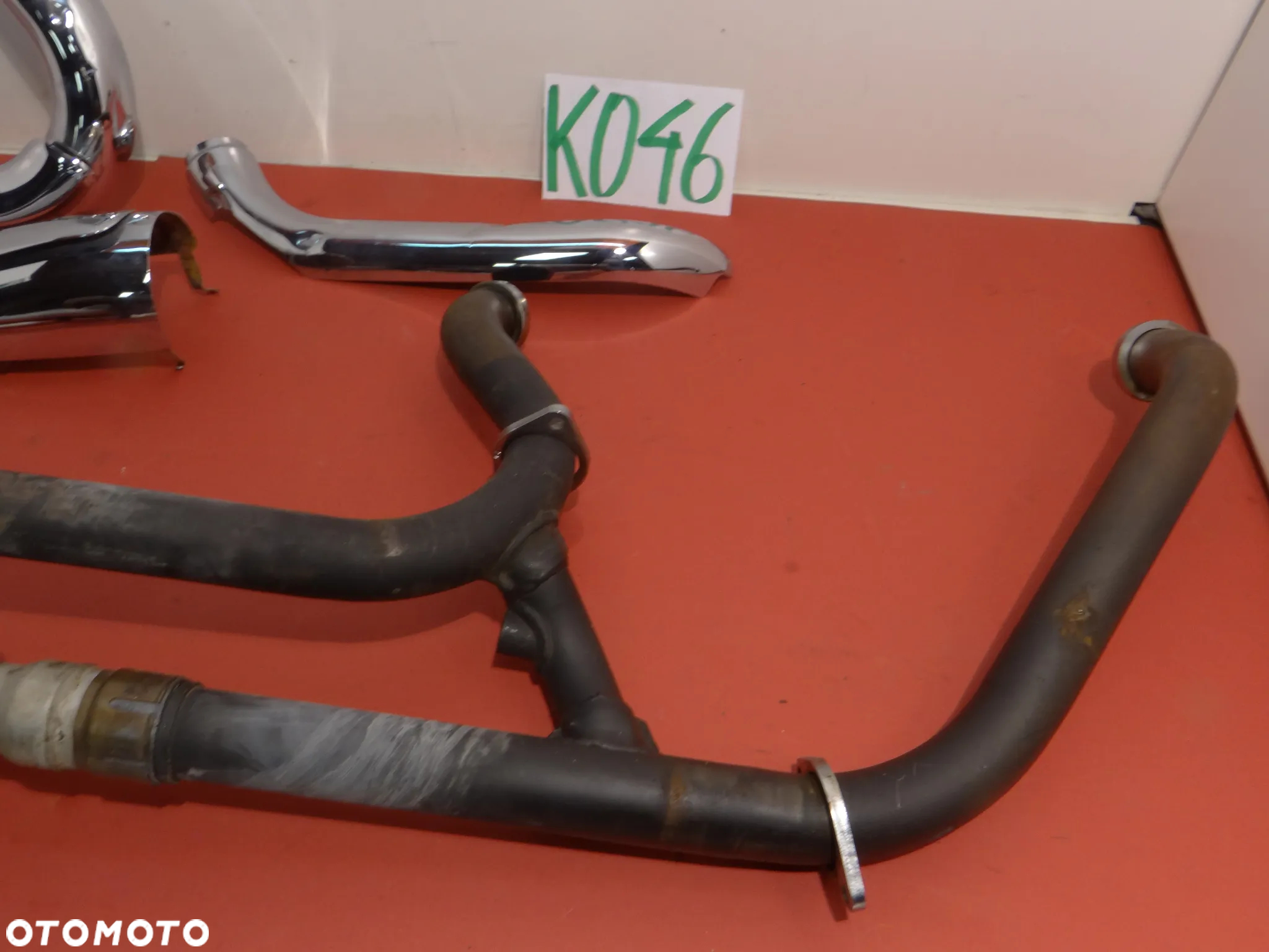 K046  Kawasaki VN 2000 VULCAN TŁUMIK WYDECH KOLEKTOR WYDECHOWY 2004-2009 KAW4662000 - 22