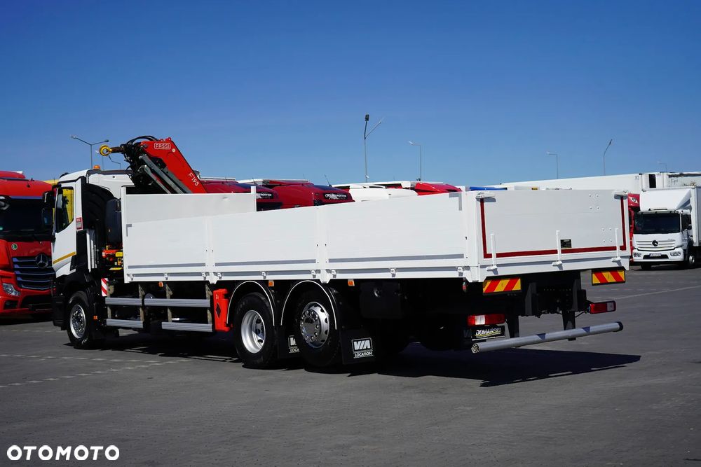 Renault C 430 / 6 X 2 / E 6 / SKRZYNIOWY + HDS / FASSI F 195 / ROTATOR / PILOT / DŁ. 8,05 M - 8