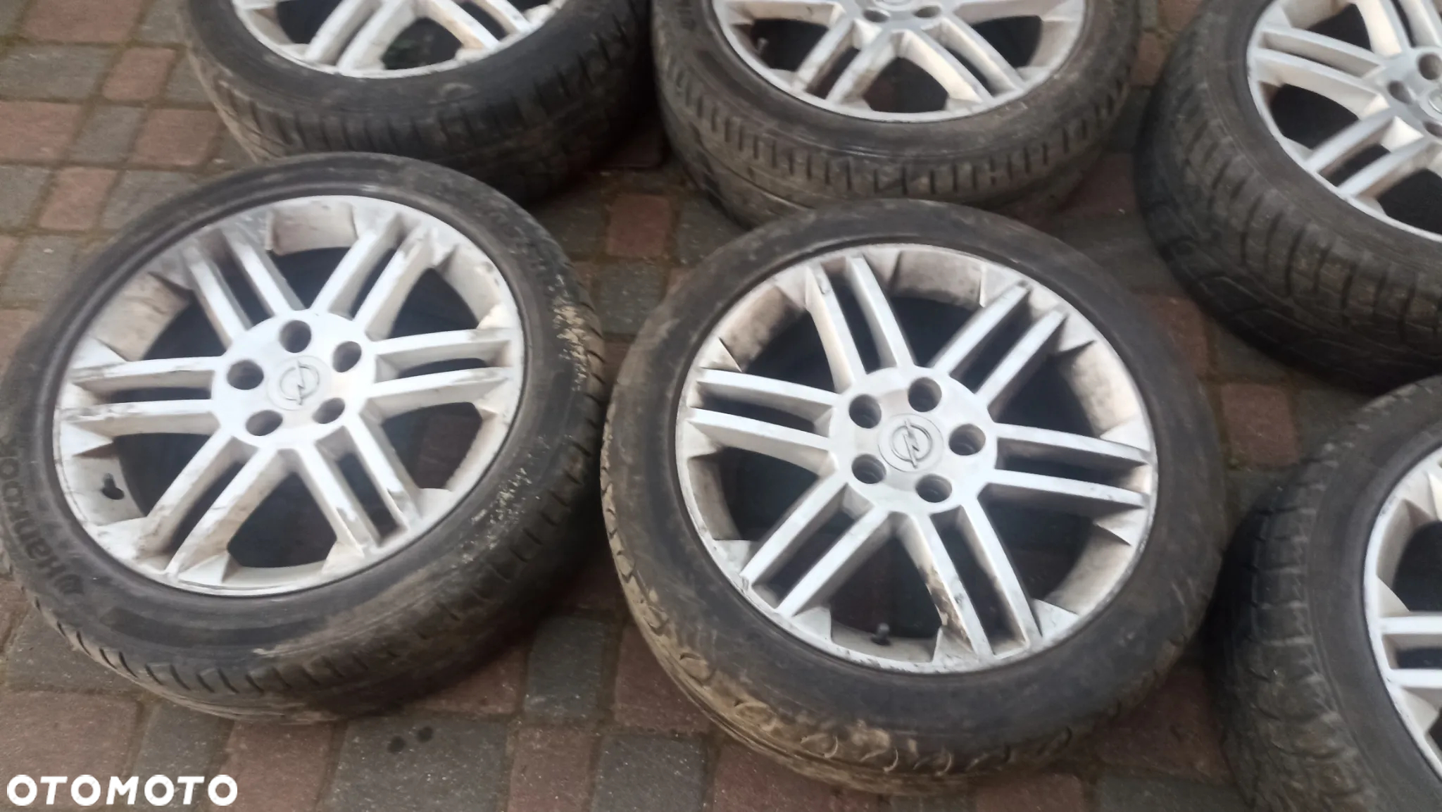 NA SZTUKI  Alufelgi 17 z oponami Opel Astra Vectra Signum Zafira - 8
