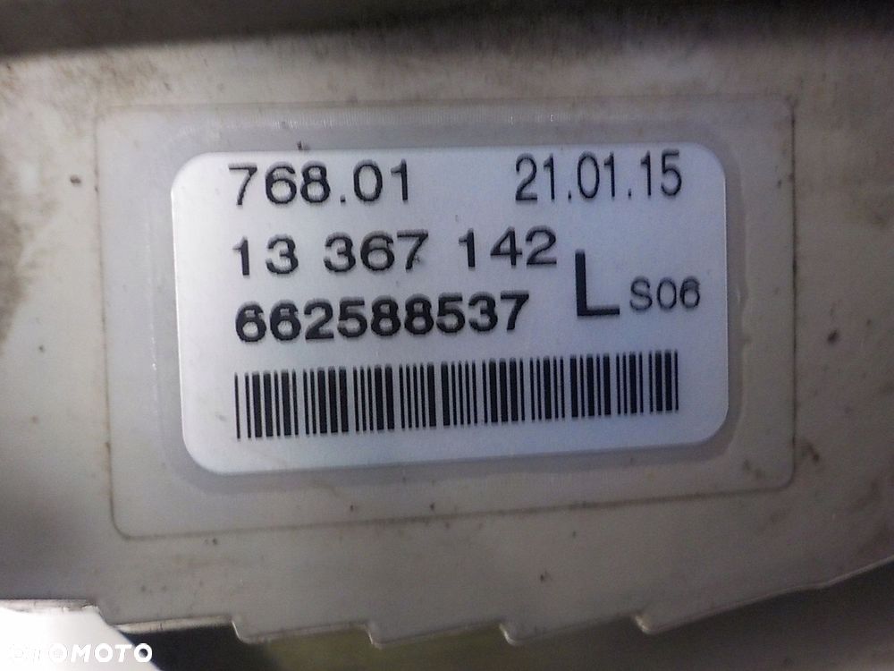 OPEL ASTRA J IV KIERUNKOWSKAZ LEWY PRZÓD PRZEDNI 13367142 - 7