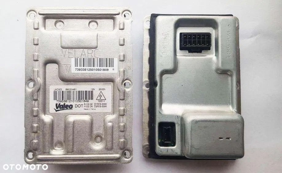 Przetwornica Xenon Valeo 12 pin Citroen c5 c8 Chrysler 300c Saab 9-5  89030461 89032133  89007467 - 1