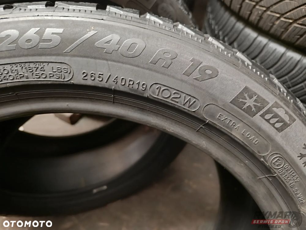 ŚLĄSK 2 X ZIMA 265/40R19 102W XL MICHELIN PILOT ALPIN PARA - 6