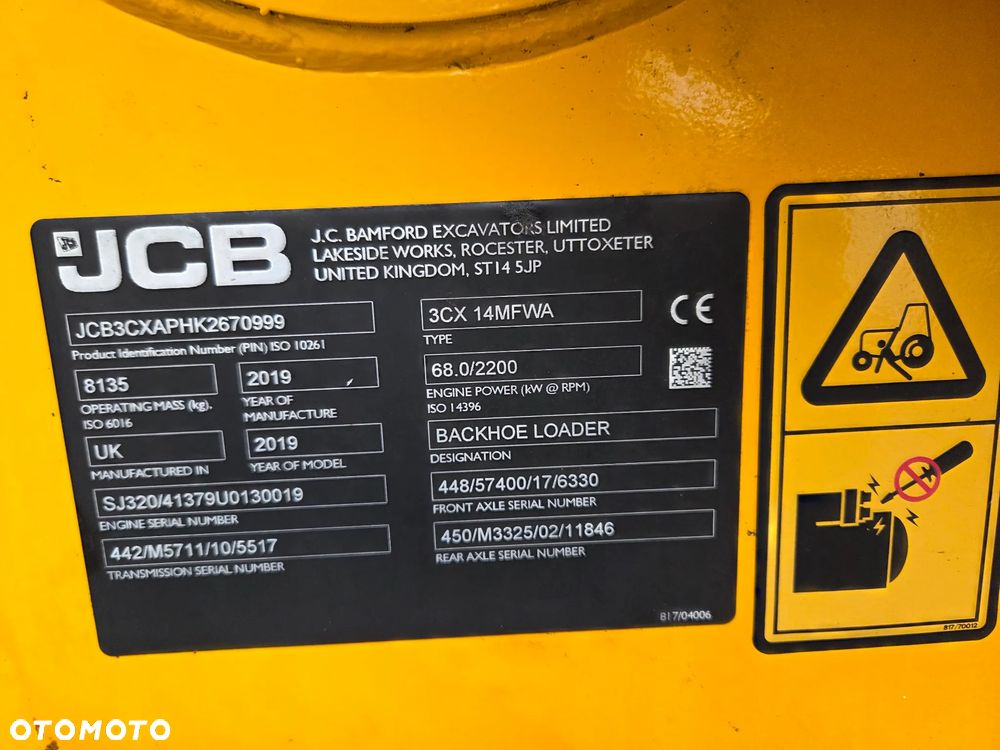 JCB 3CX 14MFWA,  EASY CONTROL, TORQUELOOK, KLIMA - 8