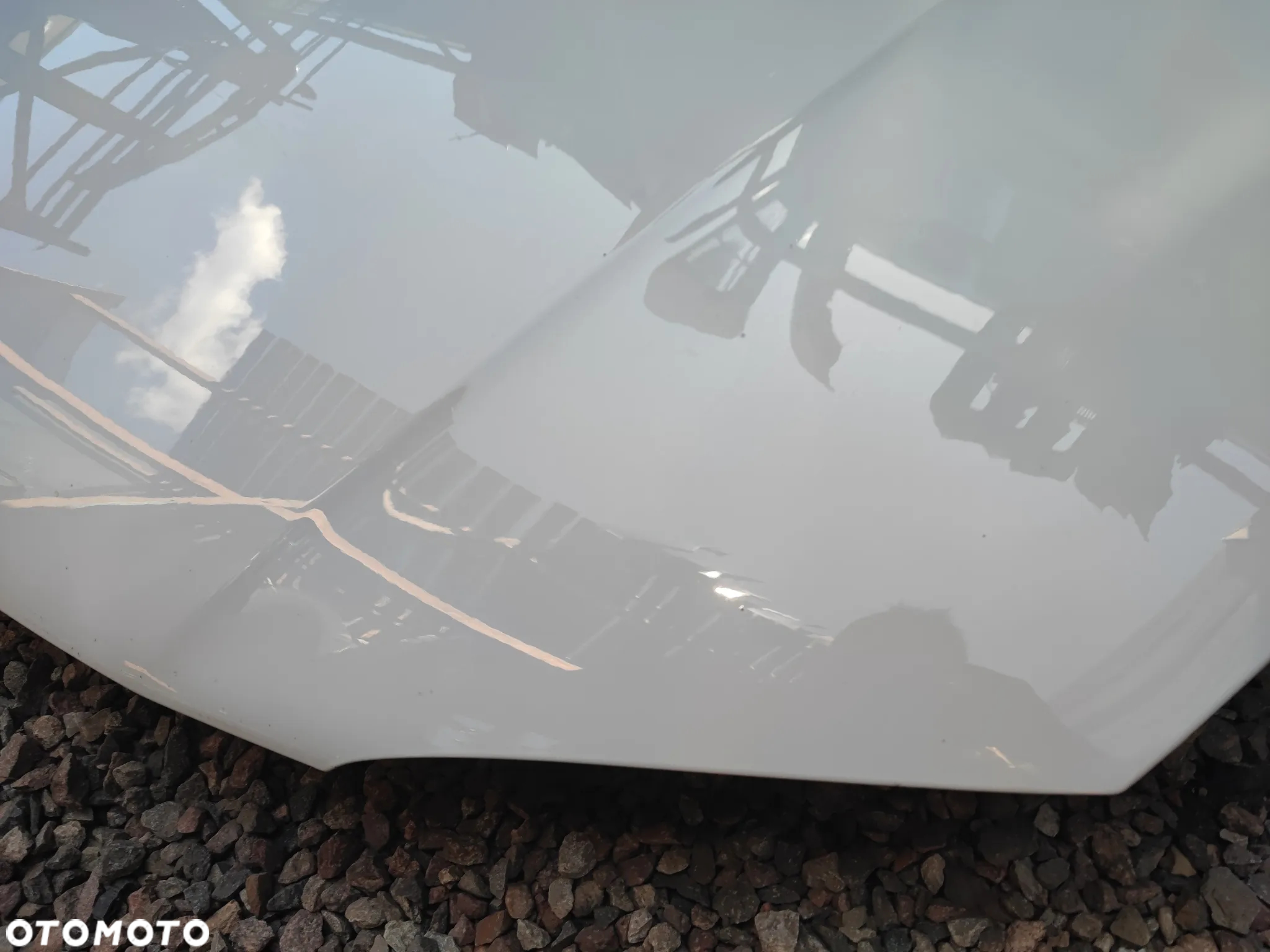 BMW E81 / E82 / E87 / E87LCI / E88  ORYGINALNA MASKA PZEDNIA / POKRYWA SILNIKA PRZÓD W KOLORZE BIAŁYM  ALPINEWEISS III O KODZIE A300 O NR. 41 62 7 162 102 / 41 61 4 415 290 / 41 62 7 134 070 OEM W DOBRYM STANIE - 12
