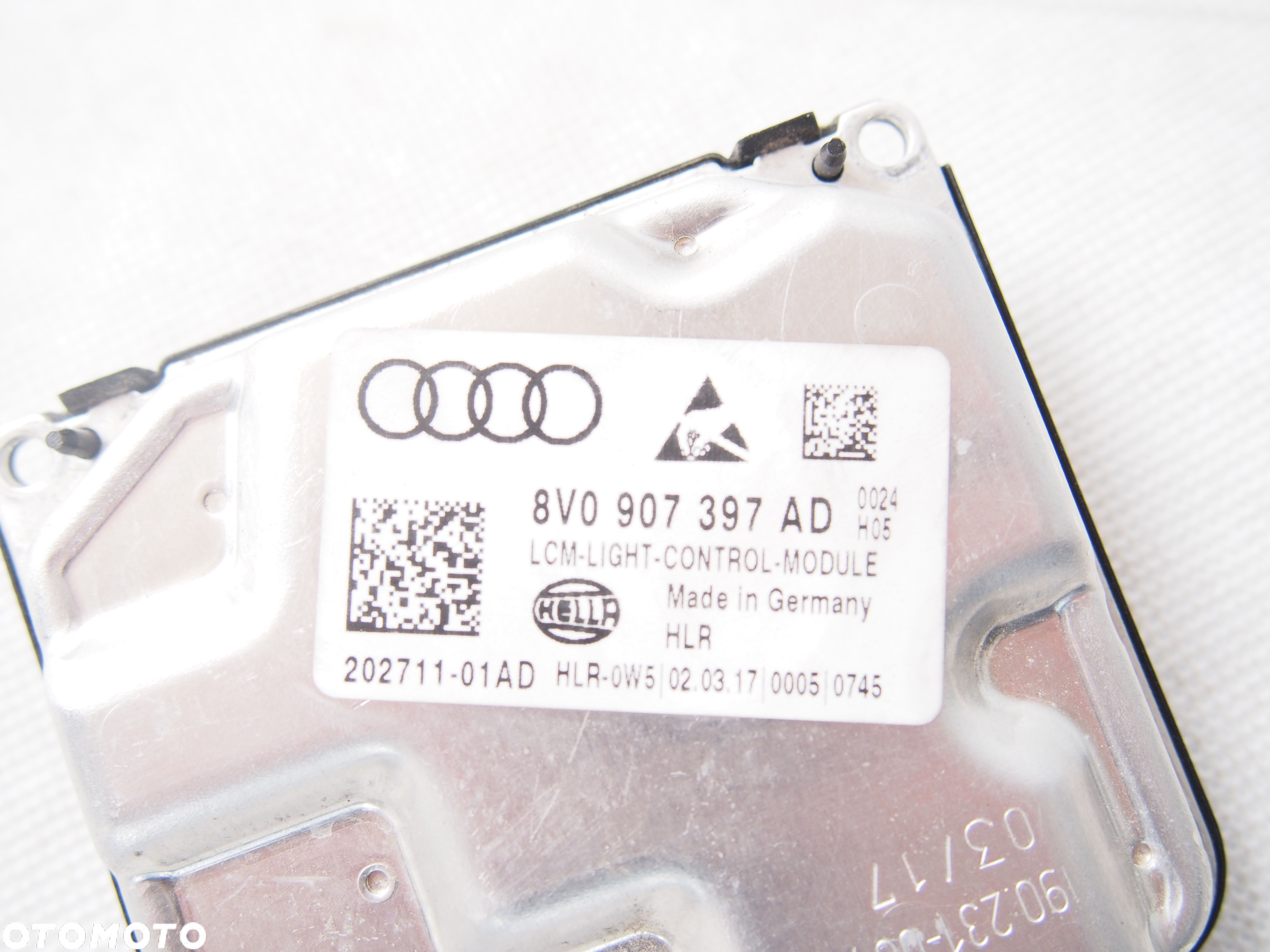 Image Volkswagen Škoda Seat Audi Invertorový modul světlometů  - 8V0907397AD