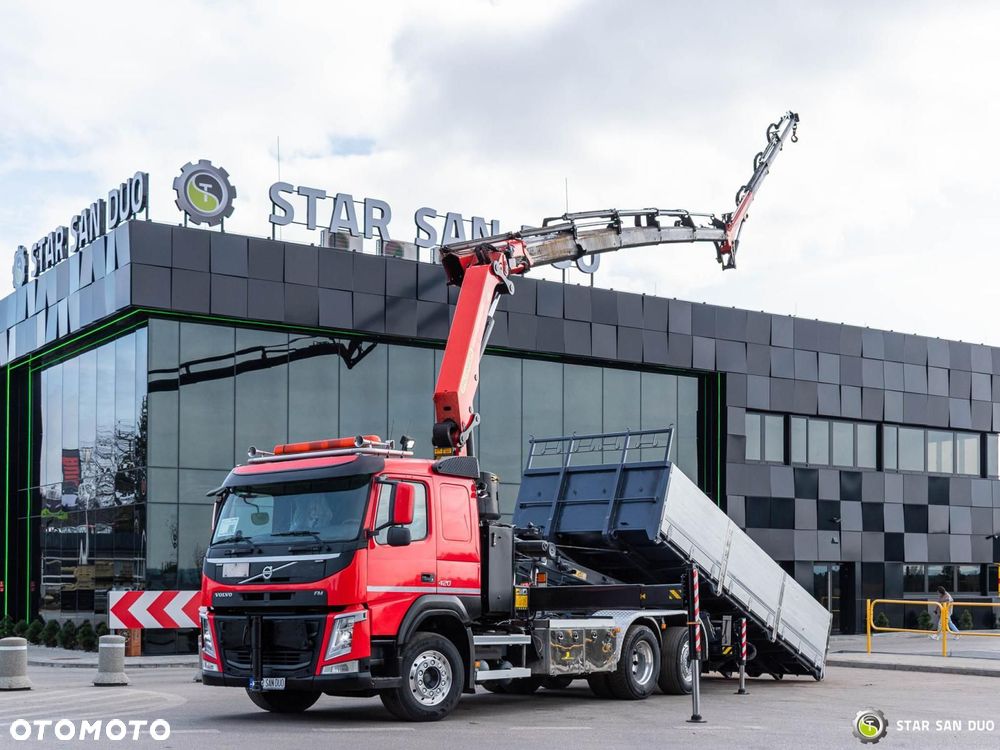 Volvo FM420 6x2 PALFINGER PK 34002 SH HDS Żuraw Fly Jib Hakowiec - 2