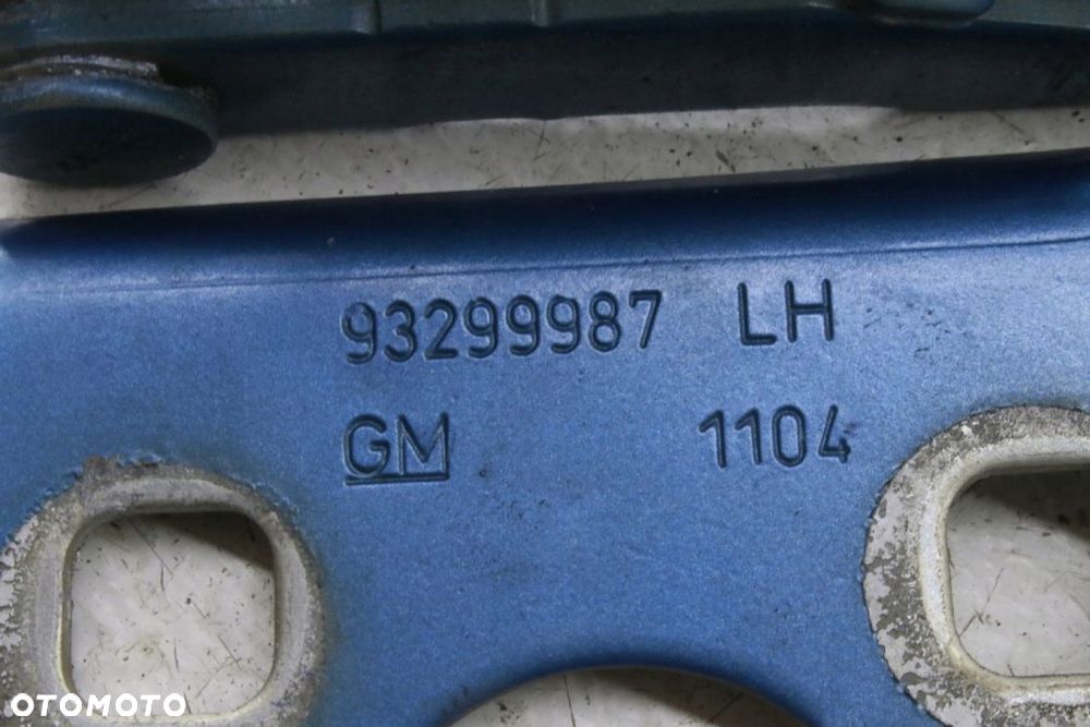 ZAWIASY MASKI OPEL MERIVA A - 3