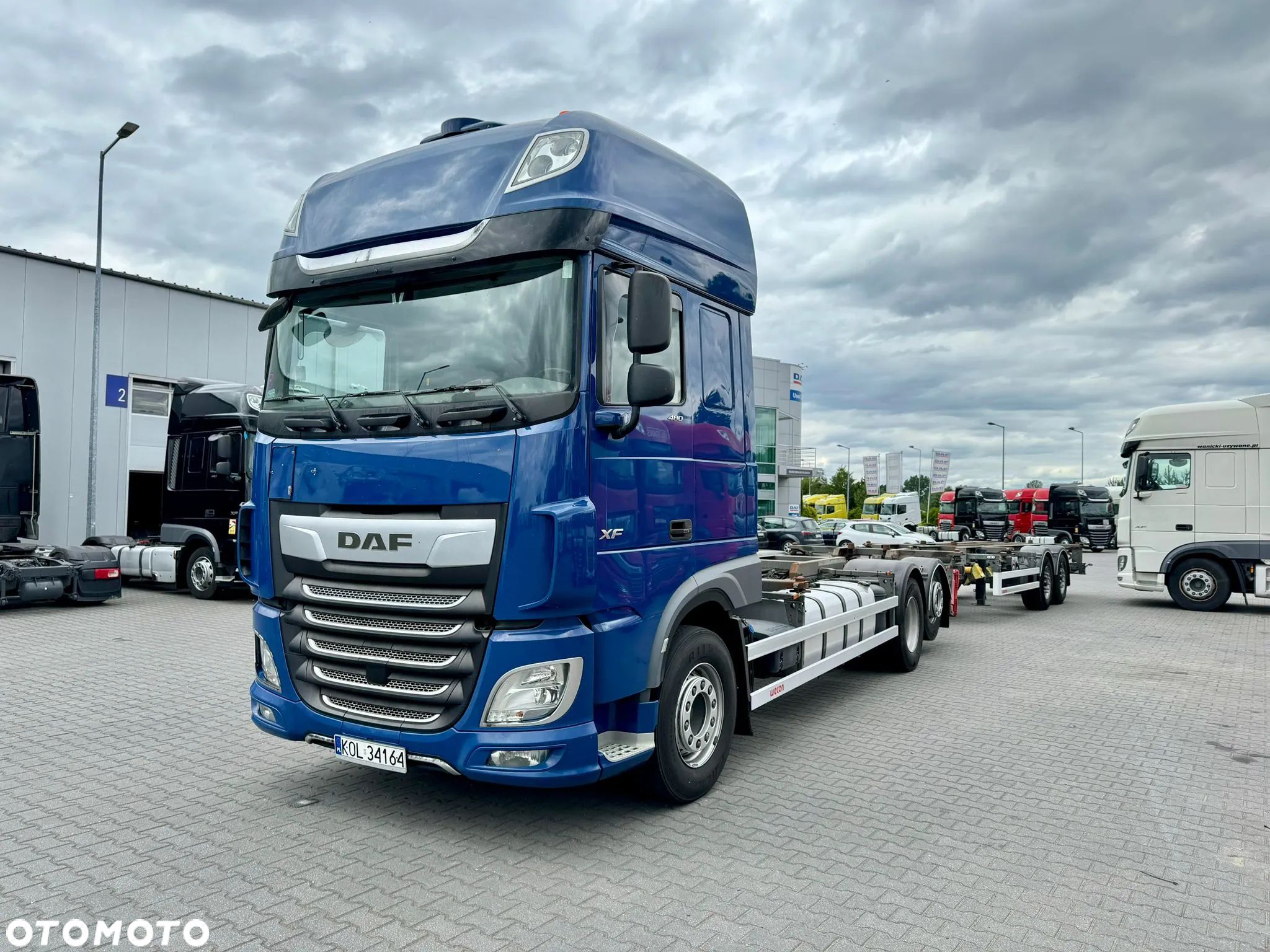 DAF XF 480 FAR / STANDARD / PRZYCZEPA WECON / BDF/ - 1