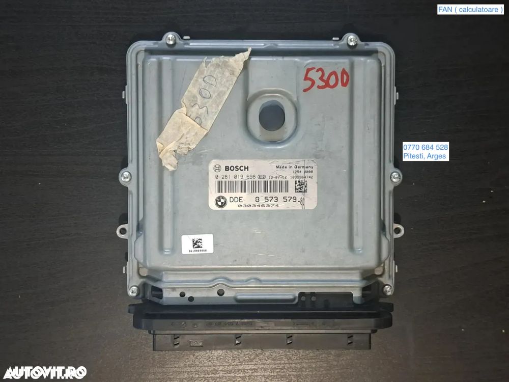 Unitate control ECU DDE calculator motor Original BMW F07+LCI F11+LCI F11+LCI F06+LCI F12+LCI F13+LCI F01 LCI F25 F26