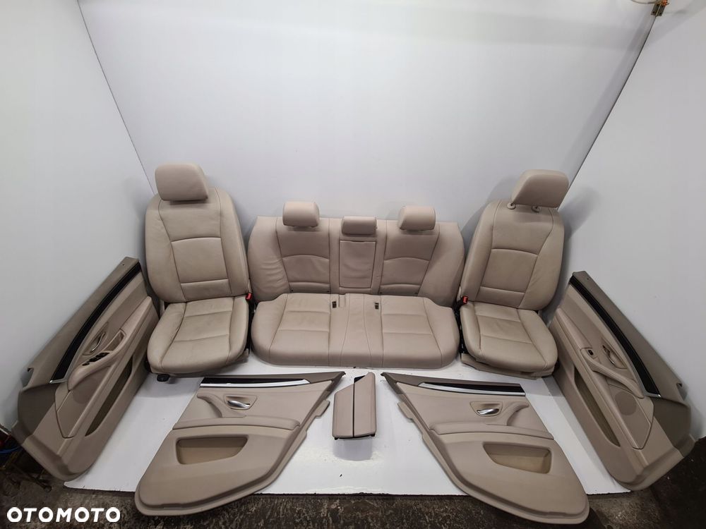 BMW 5 F10 FOTELE KANAPA BOCZKI SKÓRA GRZANE - 1
