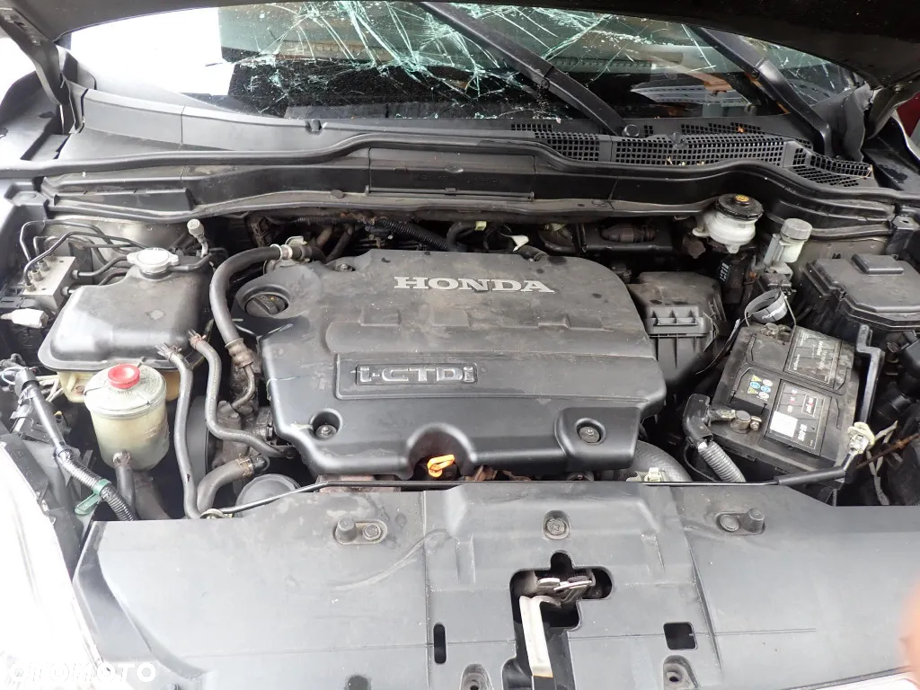 CZĘŚCI - Honda CR-V III 2,2 i-CTDi N22A2 140KM 6B lakier NH701M  2008r. INDEX - 9512 - 5