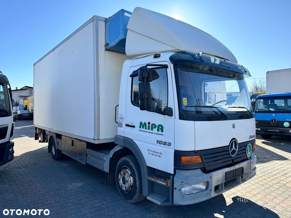 Mercedes-Benz ATEGO 1023 Chłodnia MT elektryka  silnik 6 cylindrowy stan idealny unikat