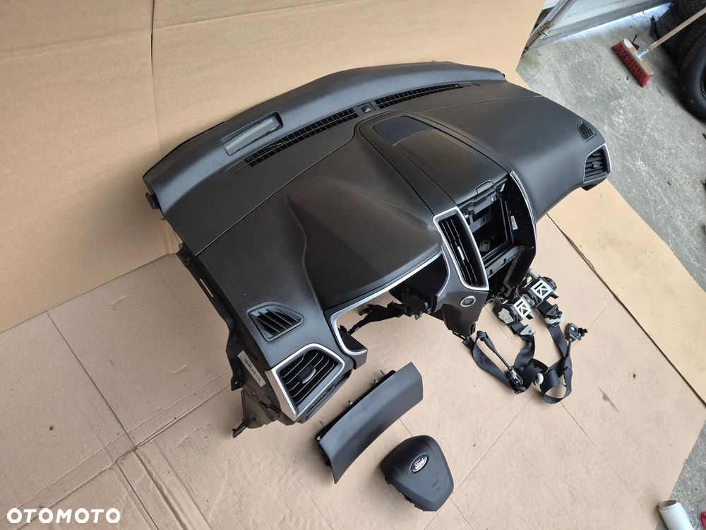 FORD EDGE MK2 KONSOLA PODUSZKI AIRBAG KOLANOWA PASY KOMPLET IDEALNE ORYGINALNE - 3