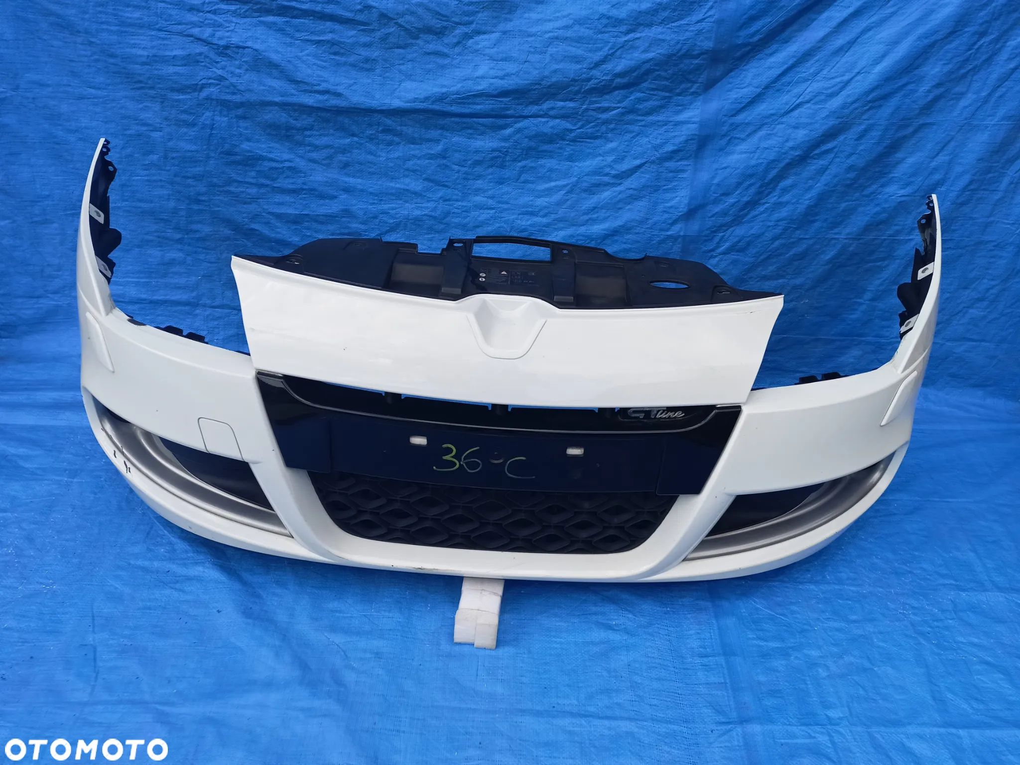 Zderzak przód przedni kompletny RENAULT MEGANE III 3 GT LINE SPRYSKI XENON   wysyłka - 1