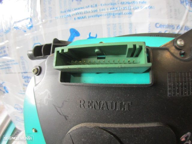 Quadrante 8200336241F RENAULT KANGOO 2008 1.5DCI 70CV 3P BRANCO KM/H DIGITAL RENAULT KANGOO 1 FASE 2  2007 1.5DCI 70CV 4P BRANCA - 3