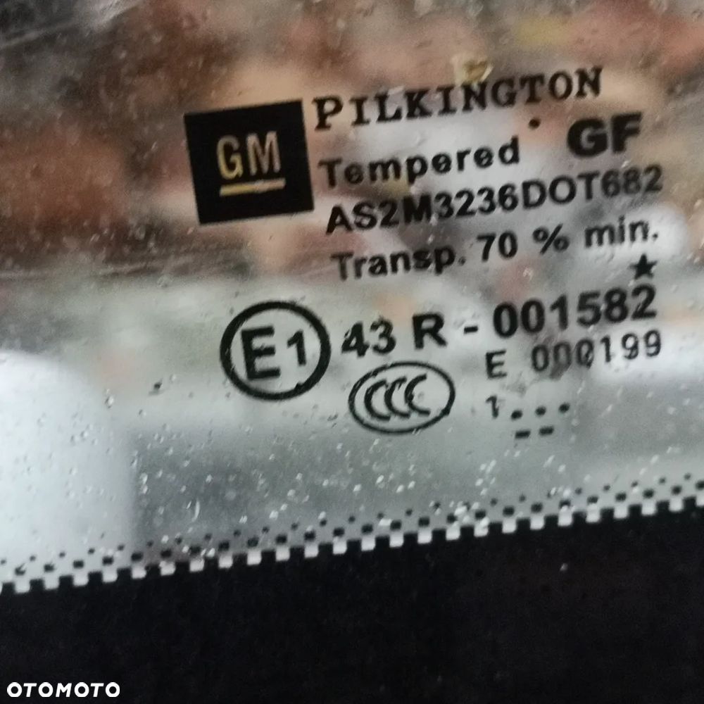 OPEL ASTRA J KAROSERIA BŁOTNIK SZYBA - 26