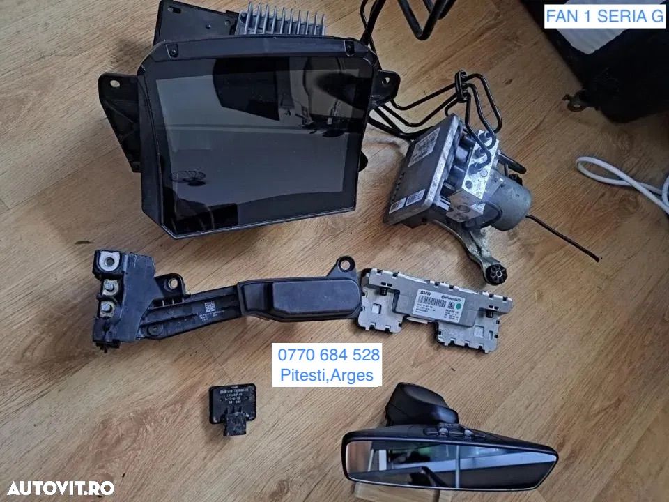 Oglinda retrovizoare interioară Head up display HUD ABS terminal tensiune pornire senzor combustibil BMW seria 7 G11 G12 2015-2019 pt mașini cu volan pe stânga - 1