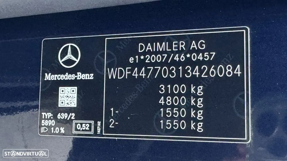 Mercedes-Benz Vito Tourer 111 CDi/32 - 44