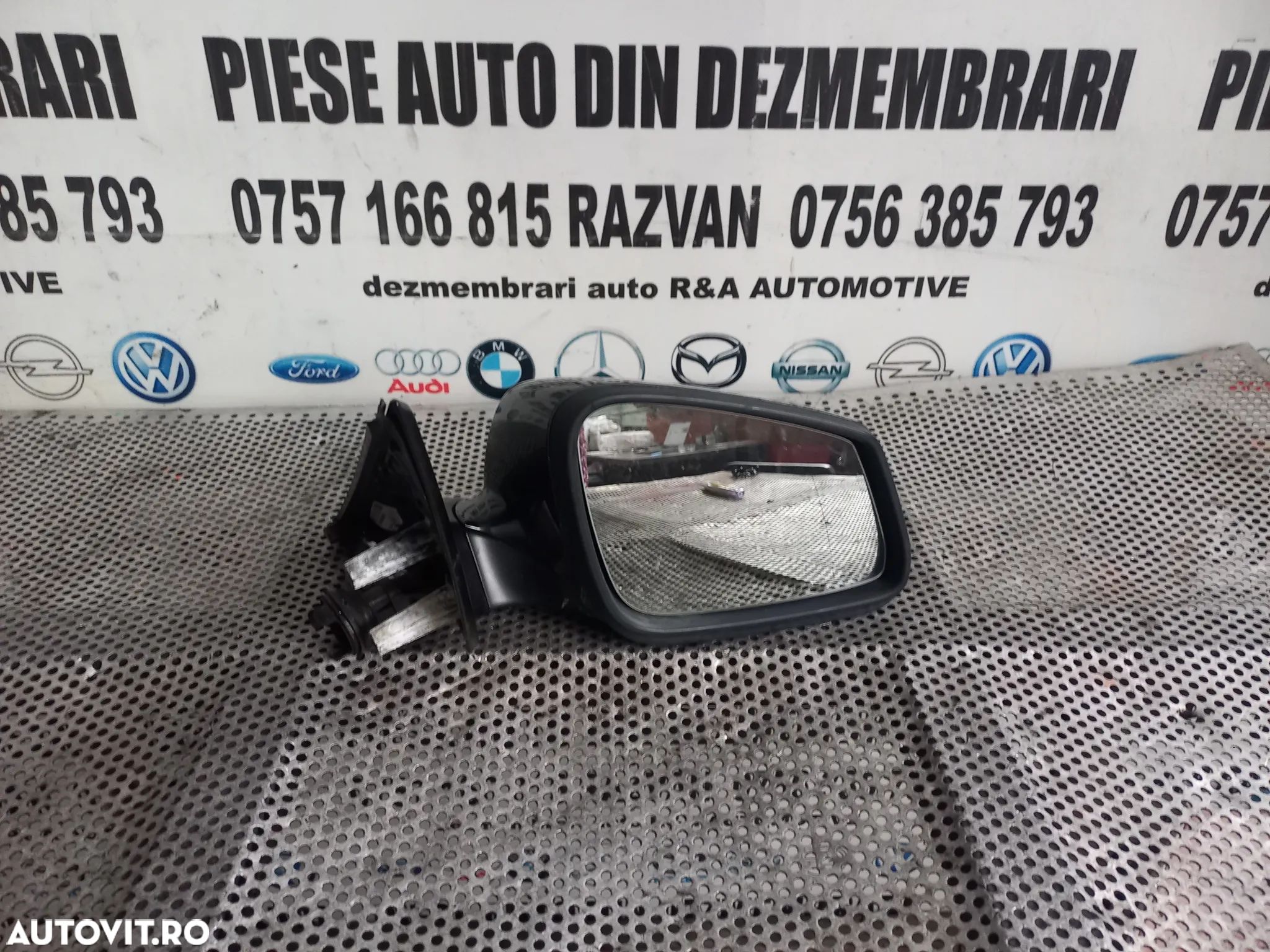 Oglinda Dreapta Bmw Seria 7 F01 F02 NFL Electrica Heliomata Pliabila Electric Volan Dr - 1