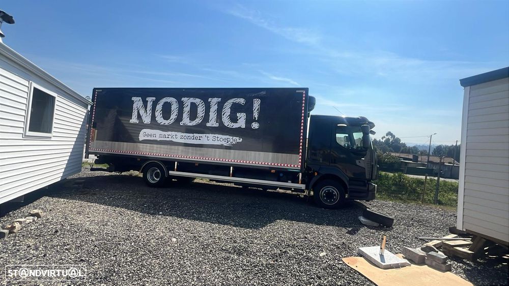 Volvo FL 240.12 11990 TONELADAS COM PLATAFORMA CAIXA