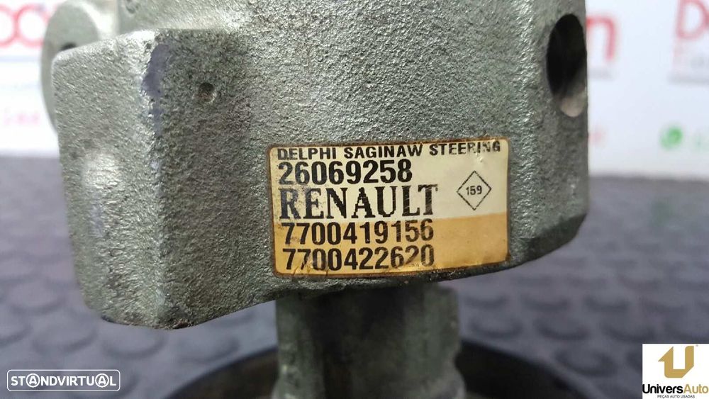 BOMBA DIREÇÃO RENAULT LAGUNA GRANDTOUR (K56) 1.9 DTI DIESEL CAT - 3