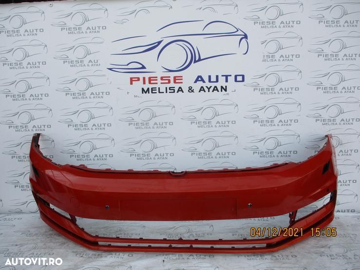 Bara fata Volkswagen Touran 5Ta an 2015-2016-2017-2018-2019-2020-2021 Gauri pentru 4 senzori si sp - 1