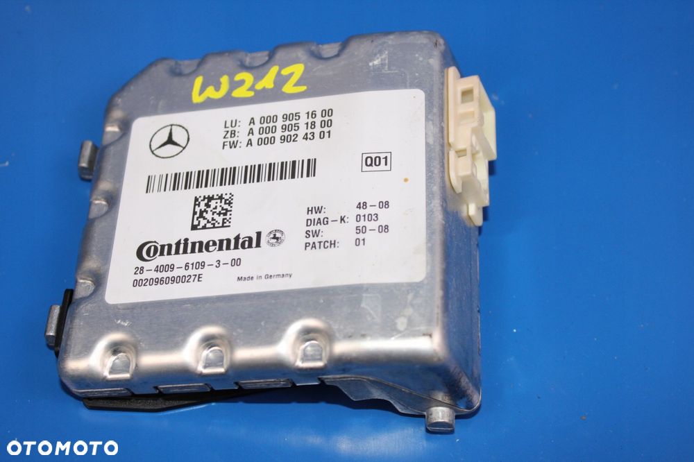 MERCEDES W212 E KLASA MODUŁ KAMERA A0009051600 - 1