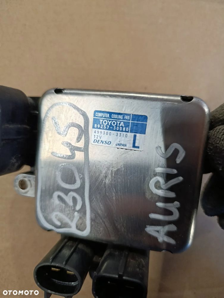 TOYOTA AURIS II 2 PRZEKAŹNIK MODUŁ STEROWNIK WENTYLATORA 89257-30080 - 2