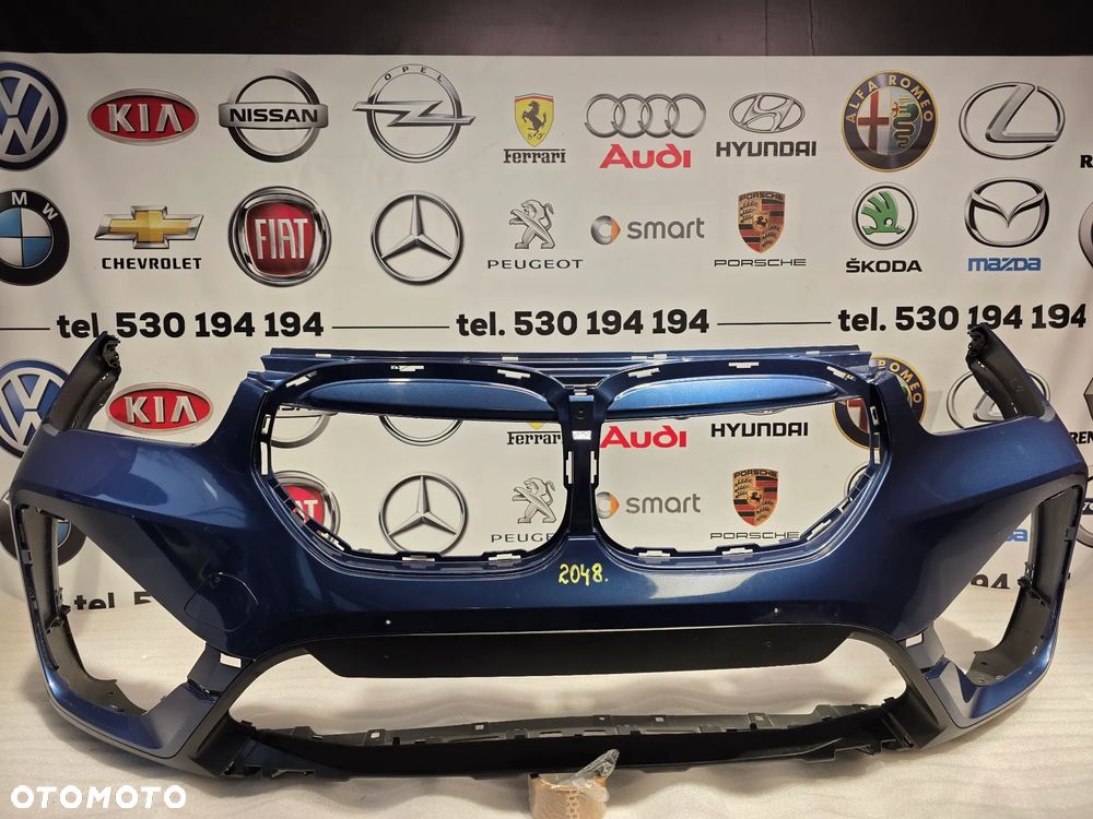BMW X1 F48 LIFT 19- ZDERZAK PRZEDNI PRZÓD NA 6xPDC NR 51117954205 / 7954205 + 51117954209 / 7954209 NR AUKCJI NZ2048 - 1