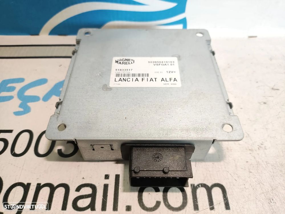 MODULO ELETRÓNICO CENTRLINA  AUTO RADIO CONFORT ALFA ROMEO MITO 955 51833517 503950410103 MAGNETI MARELLI FIAT LANCIA - 4