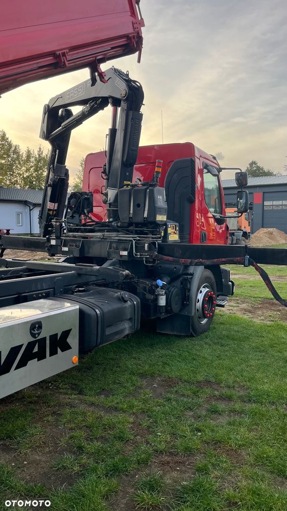 Renault Midlum 18 Dmc Hds Fassi 120 XP Sterowanie Radiowe 5-6 funkcja wyjście na rotator + Wywrotka Dautel Stan Wzorowy Sprowadzona (nie Palfinger Hiab Meiller Kipper Kh Kipper Schwarzmuller) - 10
