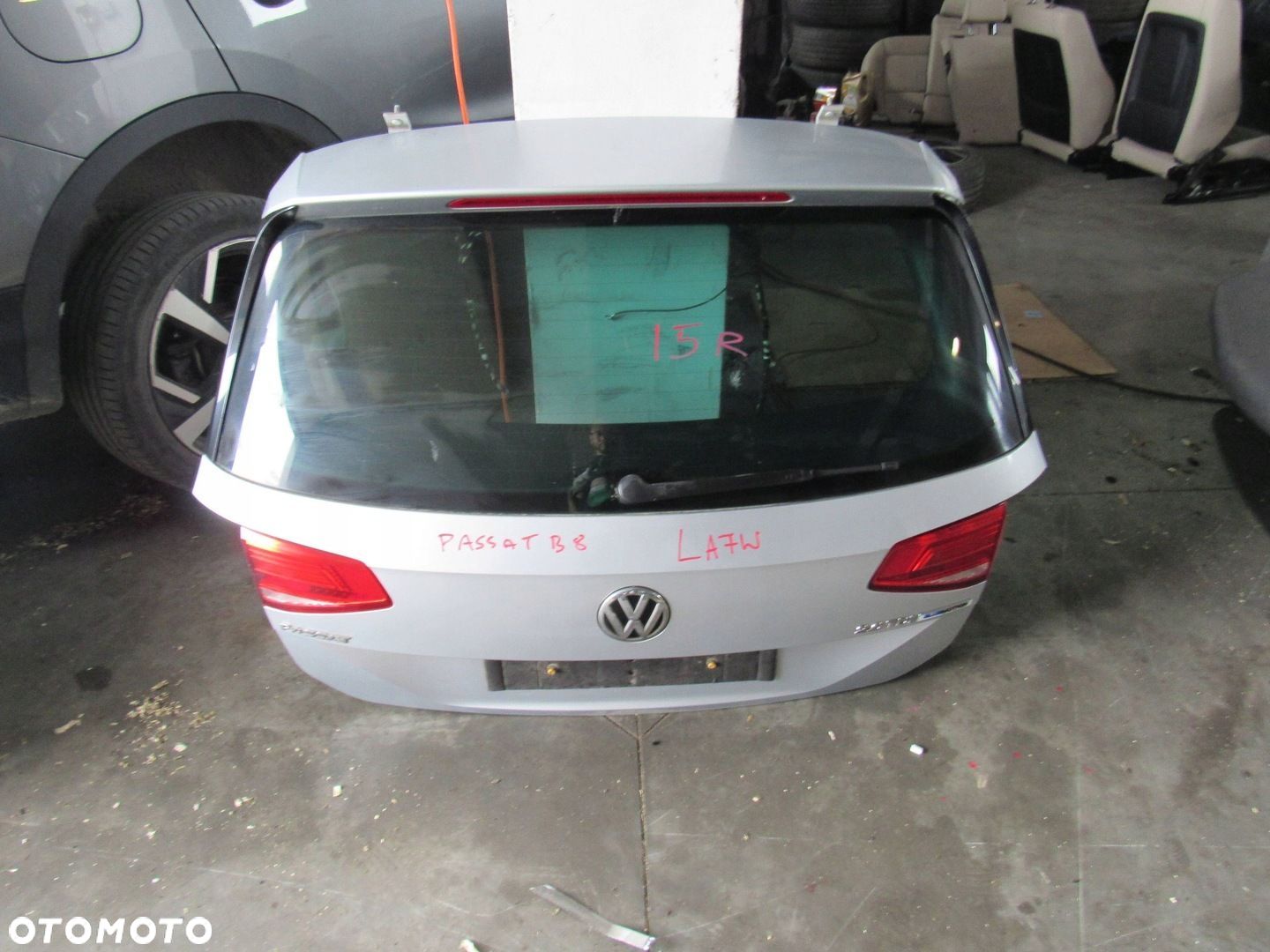 Volkswagen PASSAT B8 2017 Tylna klapa bagażnika la7w kombi - 1