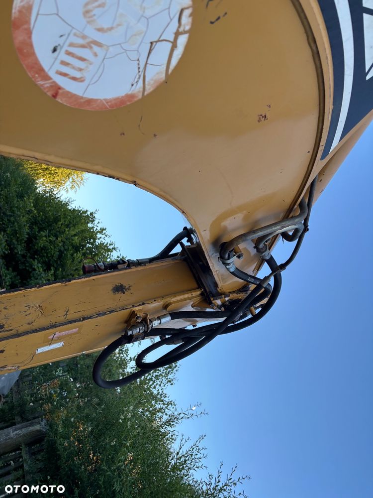 Caterpillar CAT 428D 2005r 4x4 koparko ładowarka teleskop widły rekin - 22