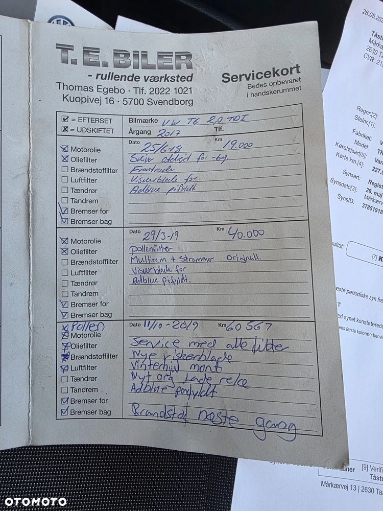 Volkswagen VW TRANSPORTER T6 2.0 TDI 150 KONNA DOKA 6 OSOBOWA BRYGADÓWKA 2.3 M SKRZYNIA KLIMA WEBASTO GWARANCJA - 27