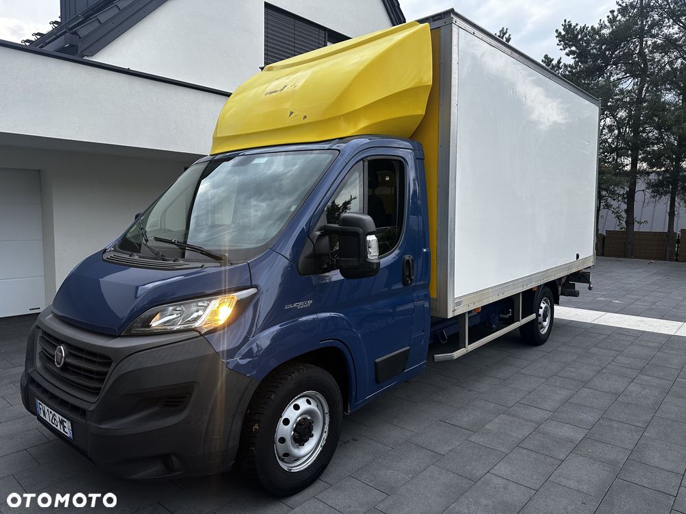 Fiat DUCATO 2.3 MAXI 130KM  KONTENER lekki + WINDA DHOLLAND 350kg silnik 2.3 130KM 2021 EURO 6 - 1