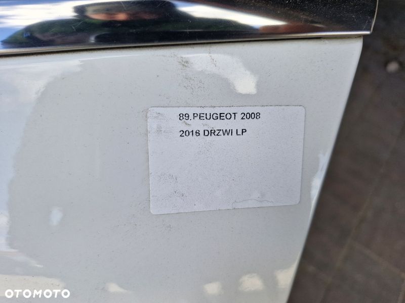PEUGEOT 2008 I 1 DRZWI LEWY PRZÓD PRZEDNIE LEWE - 2