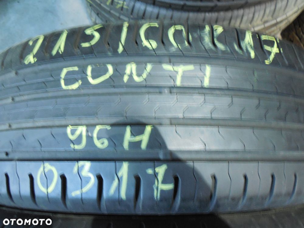 OPONY 215/60R17 CONTINENTAL CONTI ECO CONTACT 5 DOT 0317 / 4616 7.2MM - 2