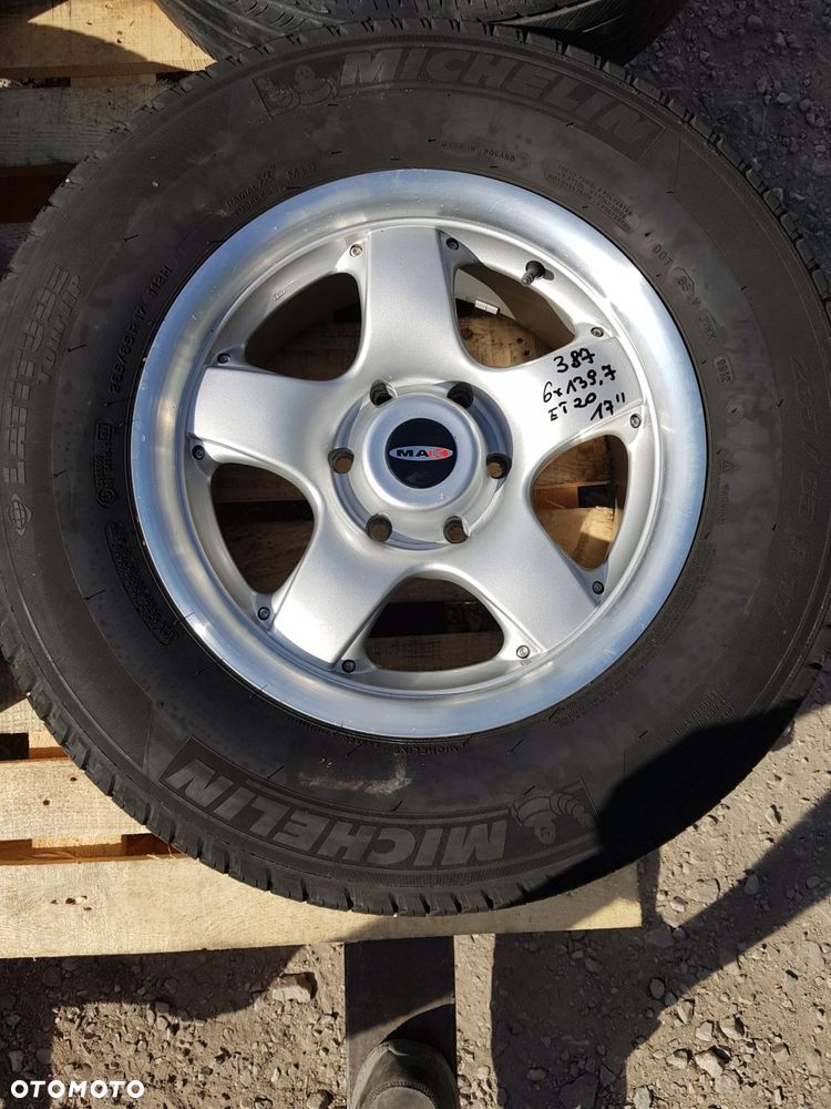 koła alufelgi 8m8070 toyota land cruiser 8.0j x 17' 6x139.7 et 20 - 4