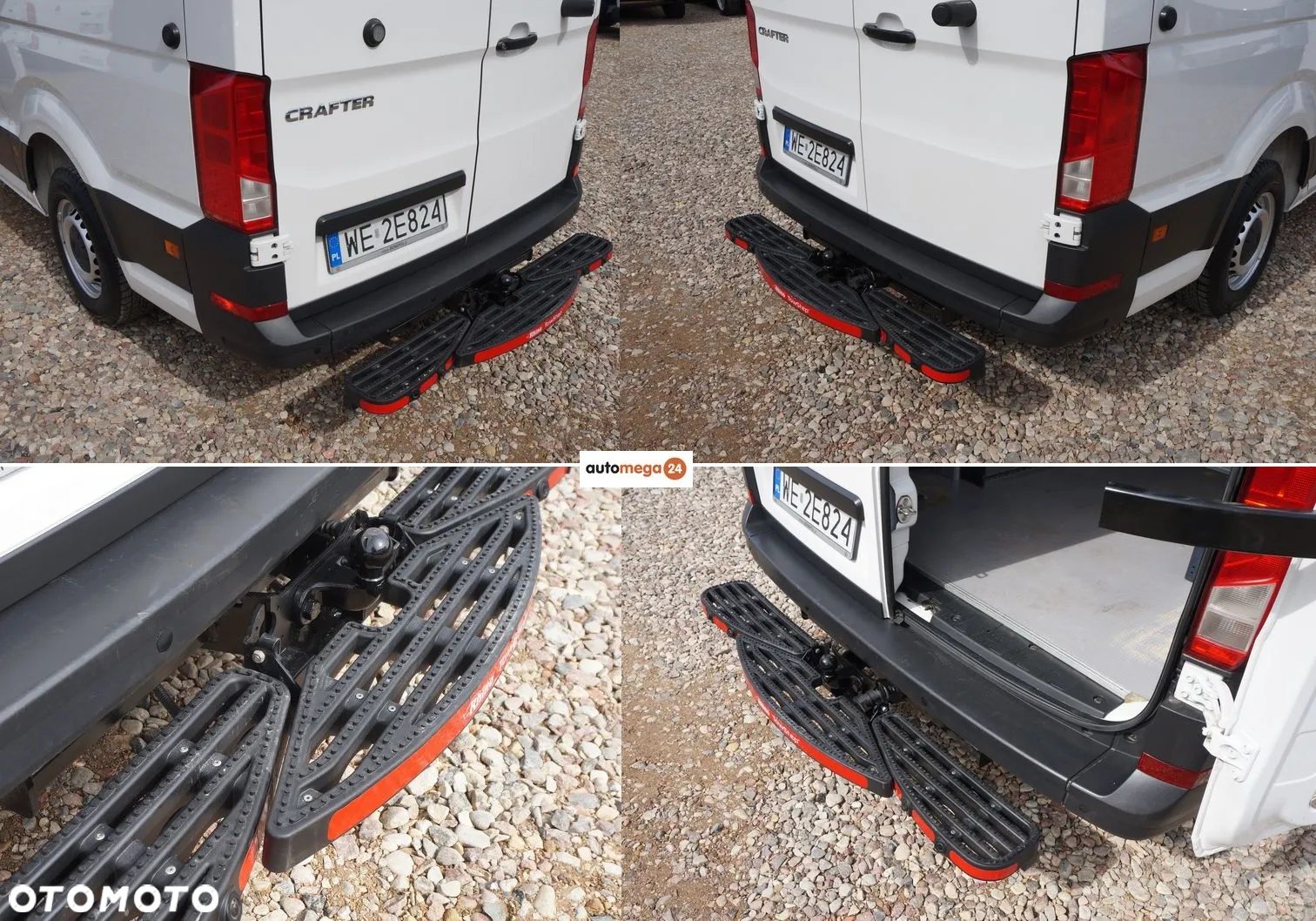 Volkswagen CRAFTER MOC177KM WZMOCNIONY DMC3.5t. HAK-3t. SORTIMO ZABUDOWA INST.230V DRZWI 270' - 5