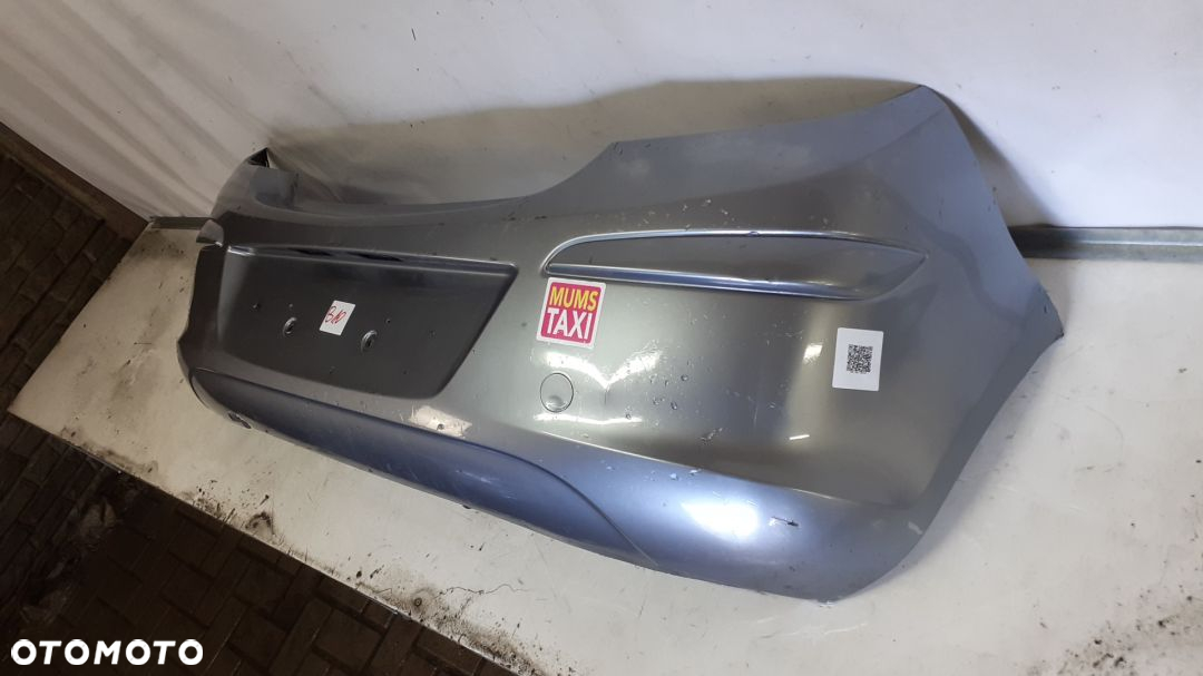 ^ ZDERZAK TYŁ TYLNY OPEL CORSA D 4 IV Z163 SZARY 5D 5 DRZWI HB - 3