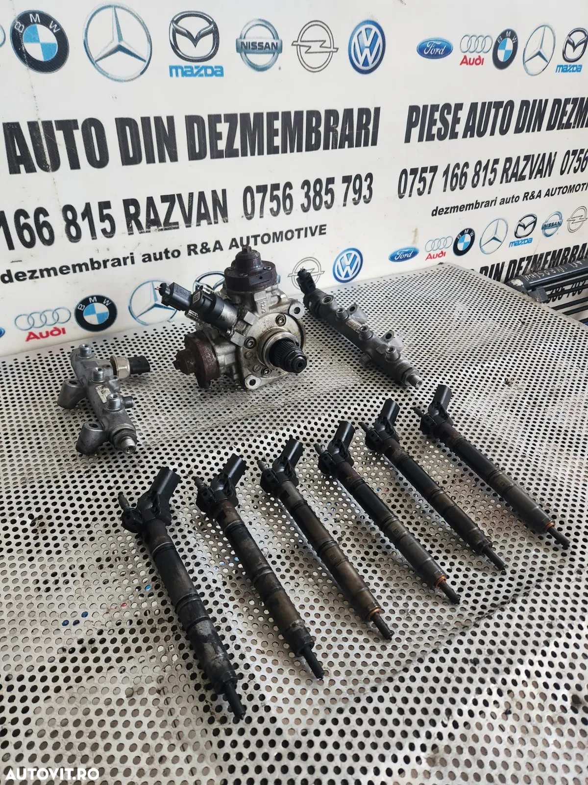 Kit Injectie Injectoare Pompa Rampe Audi A5 A6 4G C7 A7 Q5 Q7 Vw Touareg Porsche Cayenne 3.0 Tdi Bi - 3