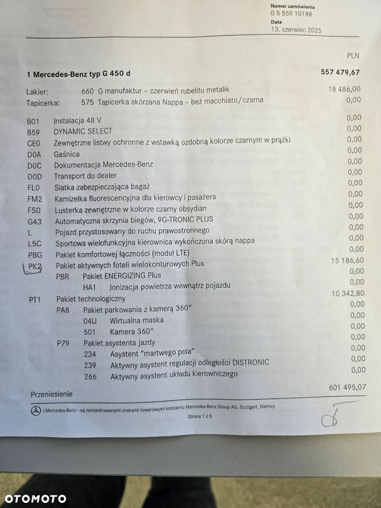 Mercedes-Benz Klasa G 400 d - 34