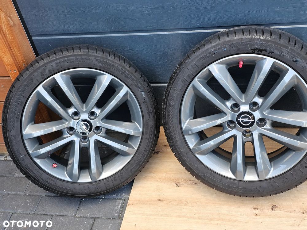 KOŁA FELGI ALUMINIOWE OPONY OPEL VECTRA C ASTRA H ZAFIRA B SIGNUM 17" 5x110 ET41 225/45/17 - 3