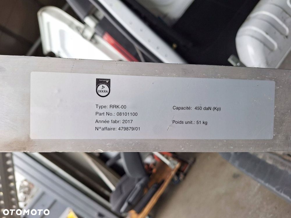 RAMPA ALUMINIOWA PODJAZD DLA NIEPEŁNOSPRAWNYCH NAJAZD RENAULT CITROEN FIAT - 12