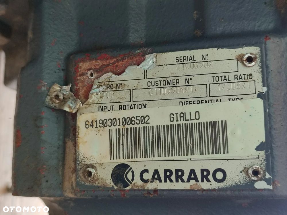 Most napędowy Carraro 641903  19930 TEREX 860 - 11