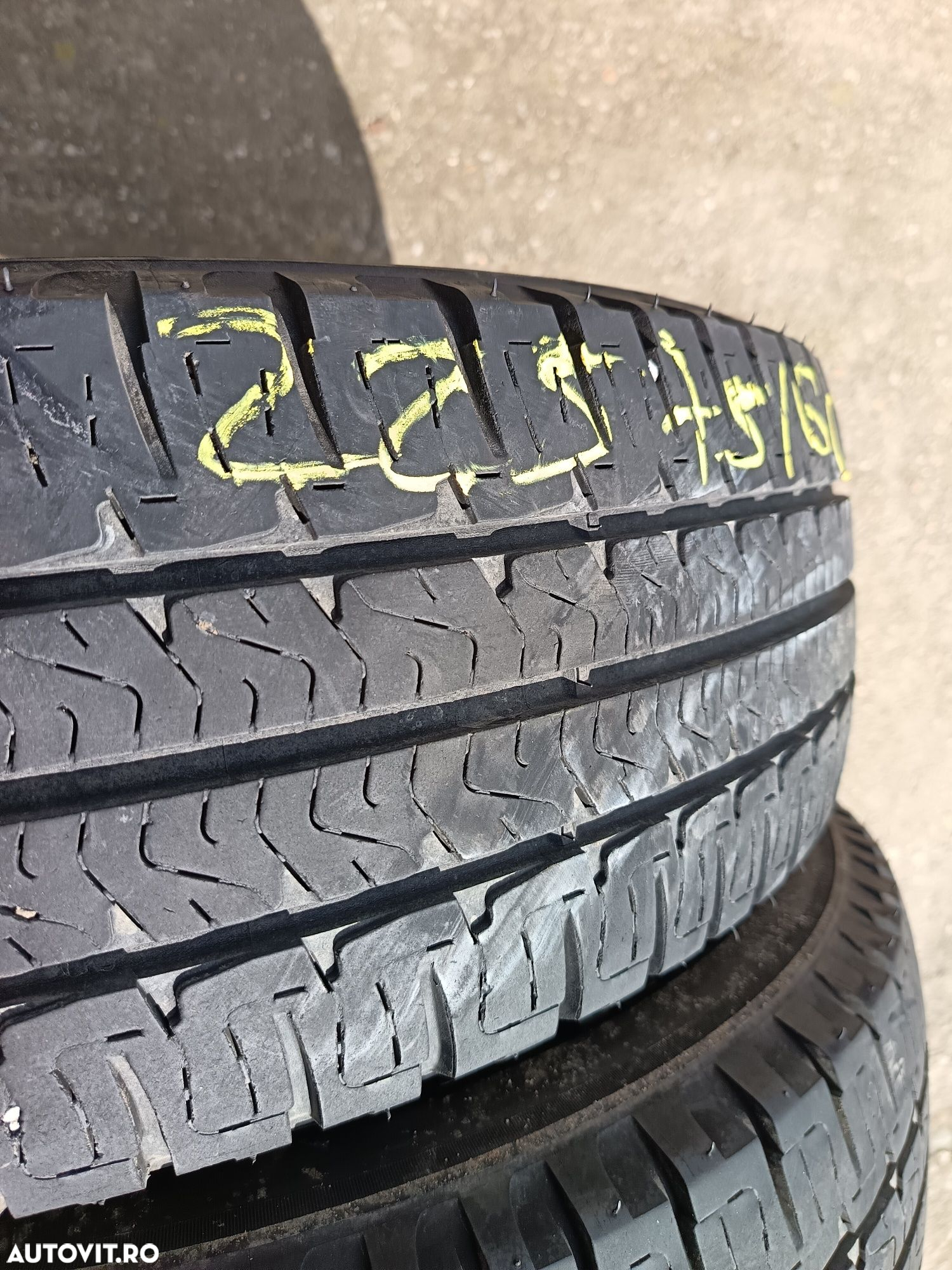 Anvelope vara 225 75 16c Michelin 2017 7mm - 3