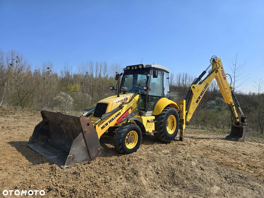 New Holland LB 110 B SALON POLSKA 1 WŁ WIDŁY - 5