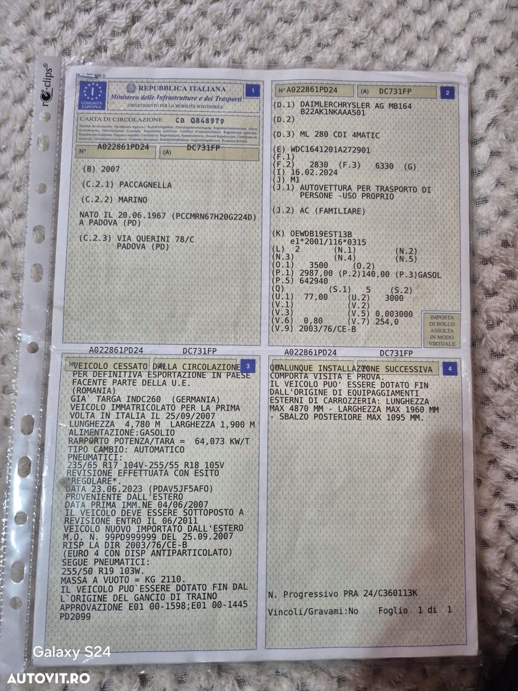 Mercedes-Benz ML 320 CDI 4Matic 7G-TRONIC - 2